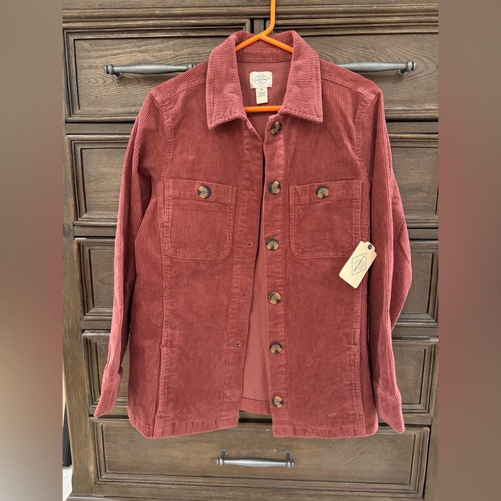 St. John’s Bay corduroy shacket size Medium